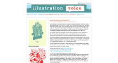 Desktop Screenshot of illustrationvoice.com